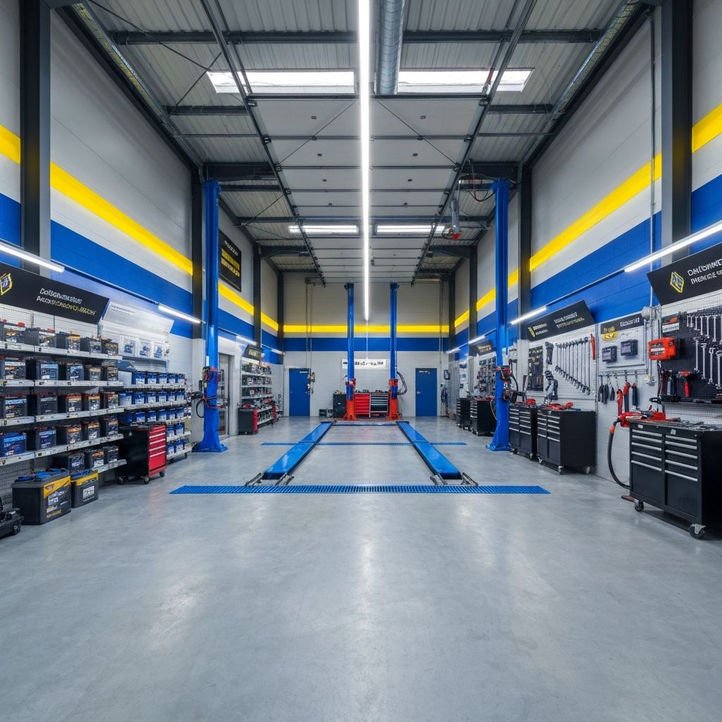 PowerPlus Batteries automotive service center
