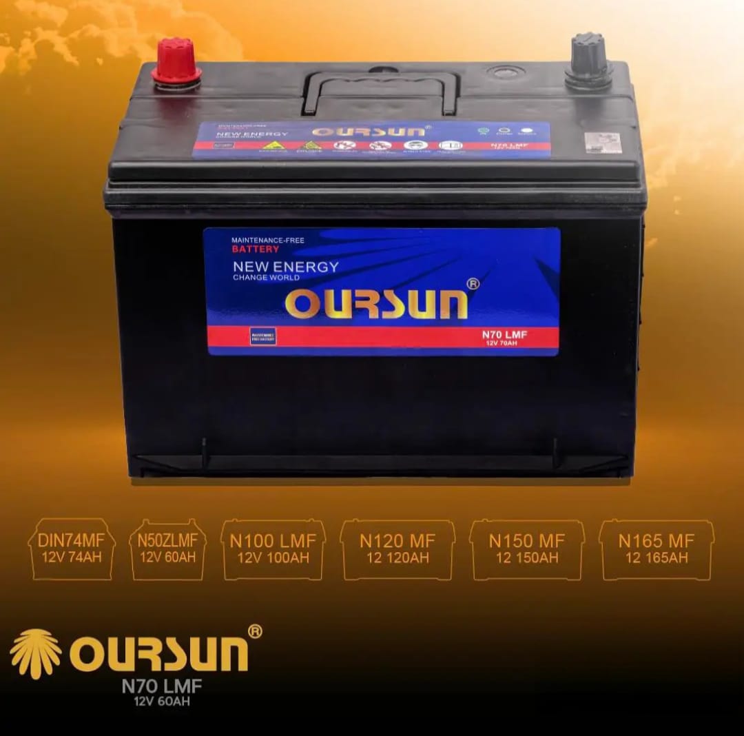 Oursun N70 premium car battery